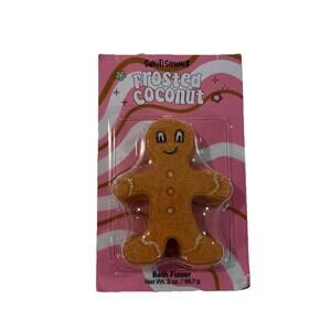 Sweet & Shimmer Frosted Coconut Gingerbread Bath Fizzer 56.7g